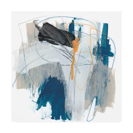 Trademark Fine Art June Erica Vess 'Symphony In Riffs X' Canvas Art, 14x14 WAG10758-C1414GG